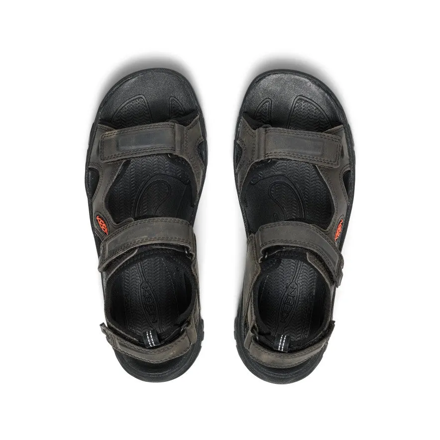 Men's Targhee III Open Toe Sandal  |  Grey/Black seniors' Street Fit