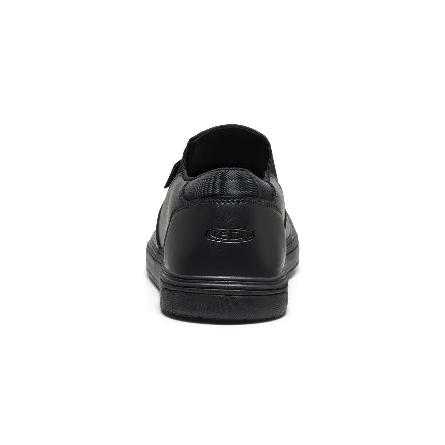 Men's Kenton Shift WTX Work Shoe (Soft Toe)  |  Black/Black Snug fit