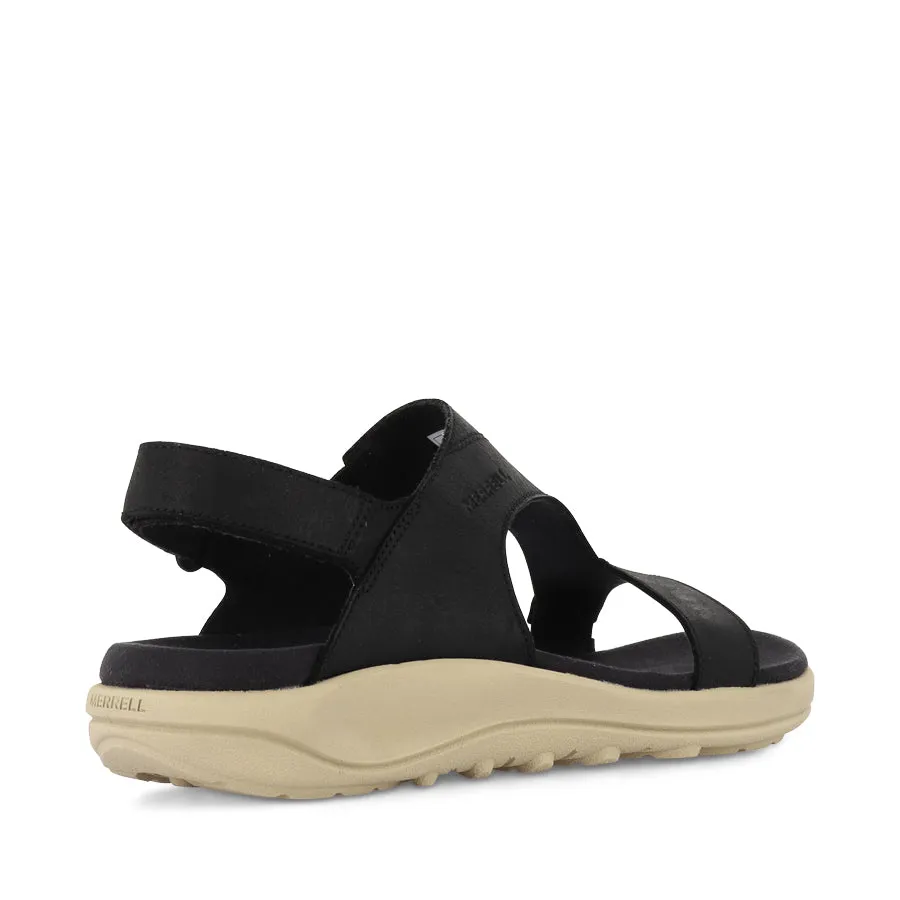 Versatile Footwear Casual Travel Shoes DISTRICT 4 LUXE BACKSTRAP (L) - BLACK