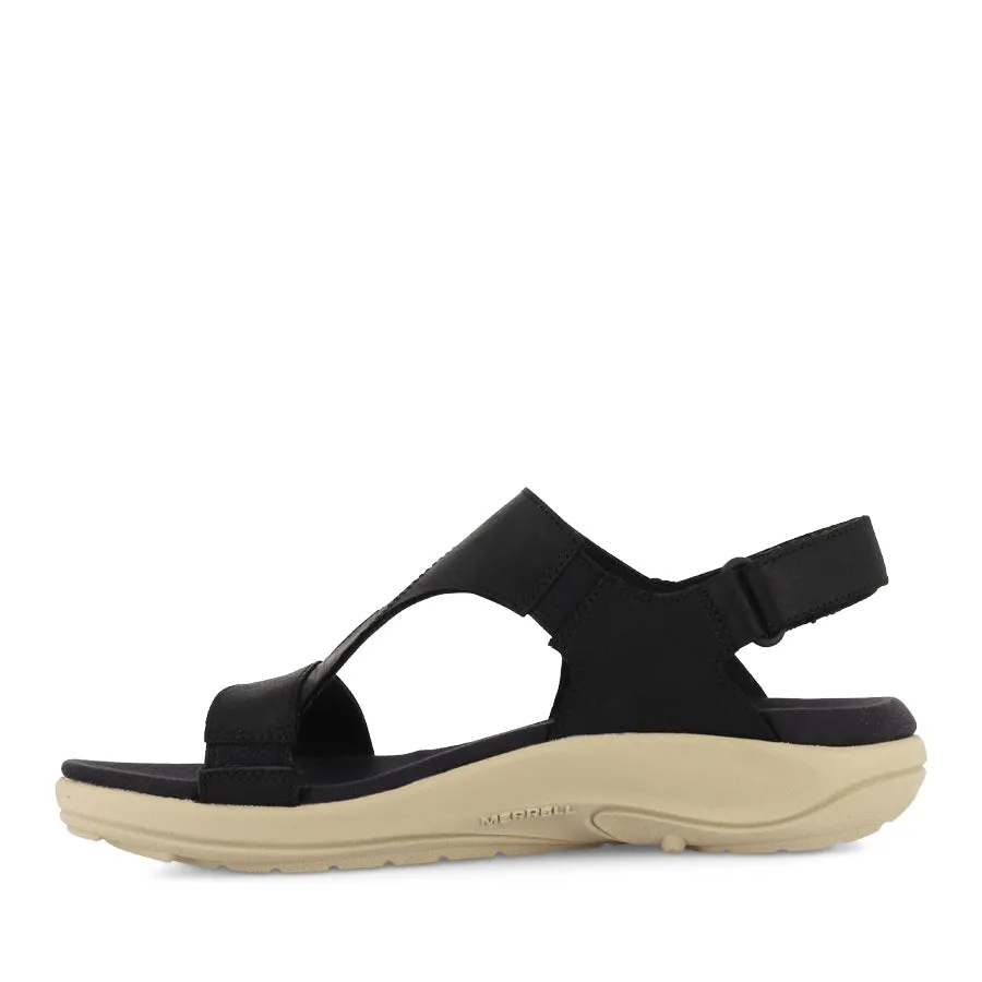 Summer Open Toe Shoes Easy To Wear Shoes DISTRICT 4 LUXE BACKSTRAP (L) - BLACK