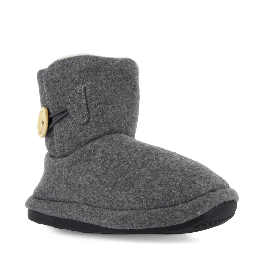 DOLLY - GREY MARL Easy Slip Shoes Comfortable Fitment