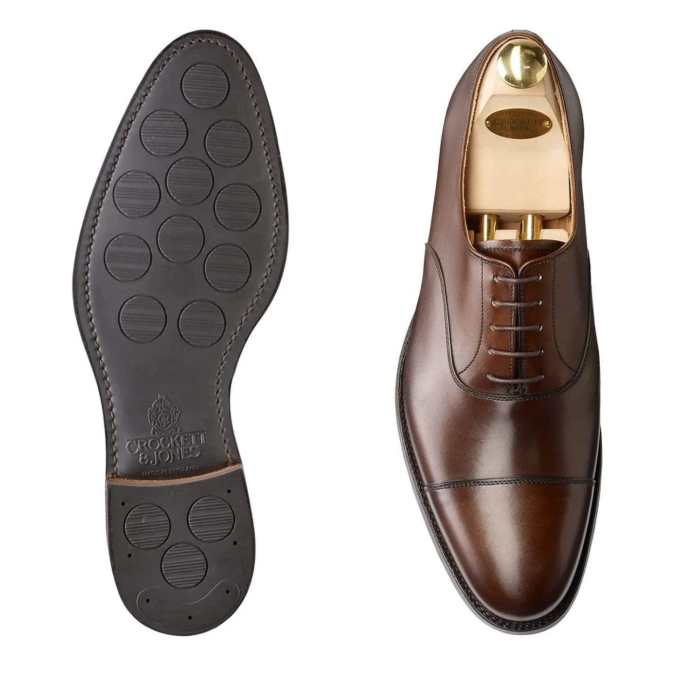 Dorset 2 Dark Brown Burnished Calf Quick Step Shoes
