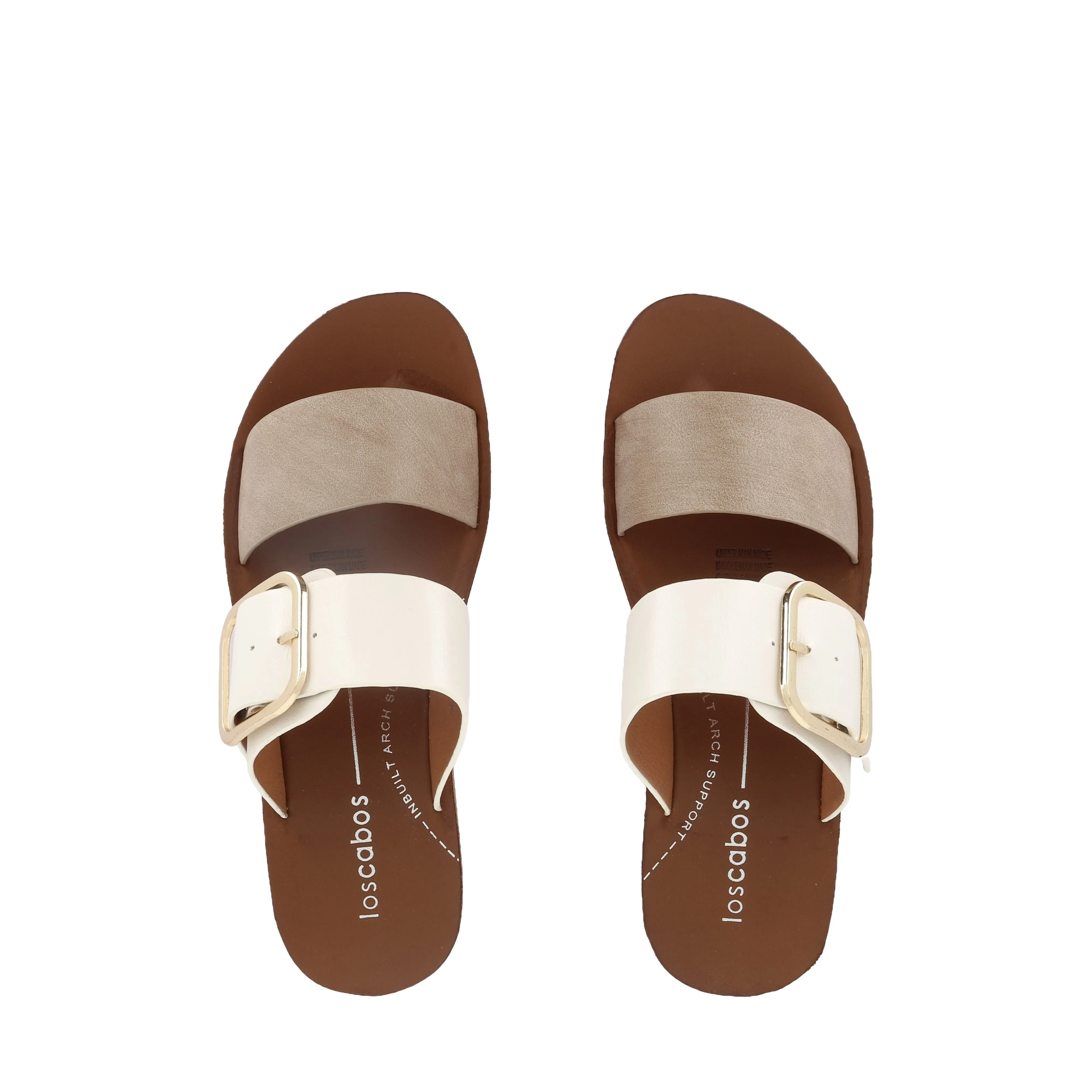 DOTI - TAUPE/WHITE Easy To Slip