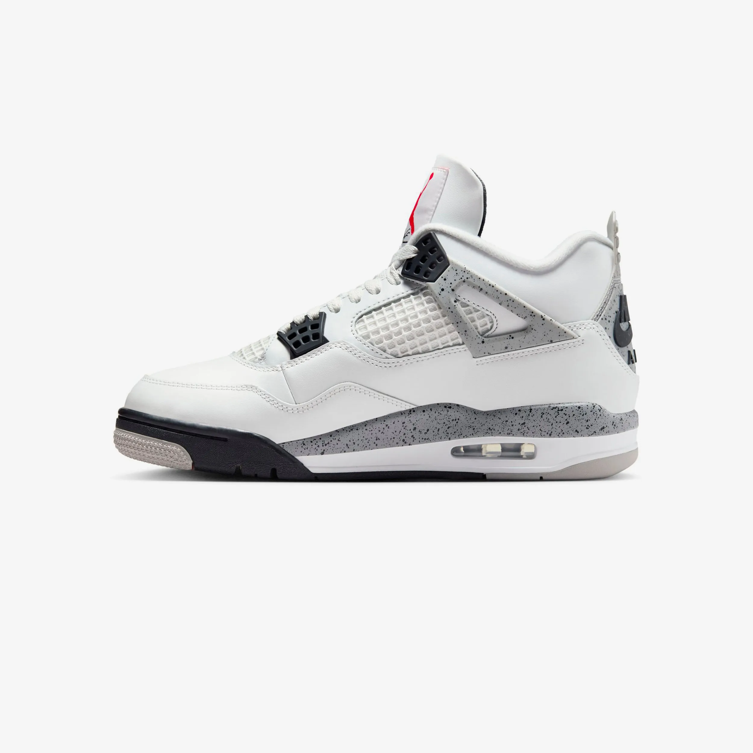 Air Jordan 4 Retro tie - up style Elegant flair