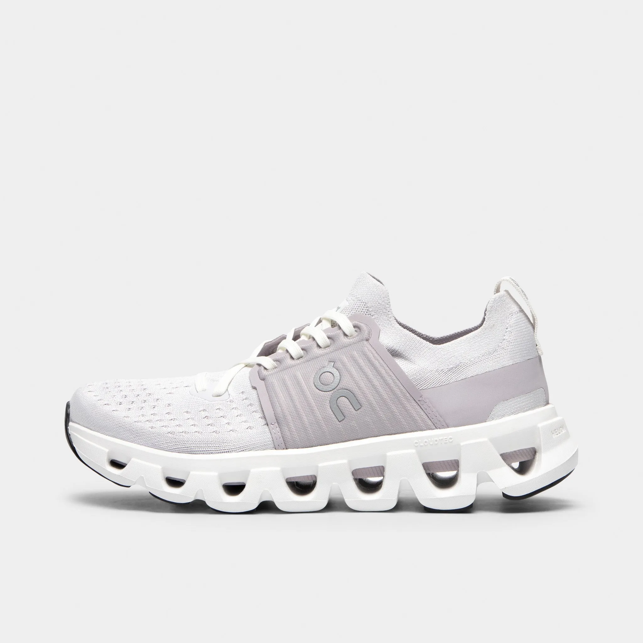On Women's Cloudswift 4 Lavender / White Slim Shape Comfortable bend