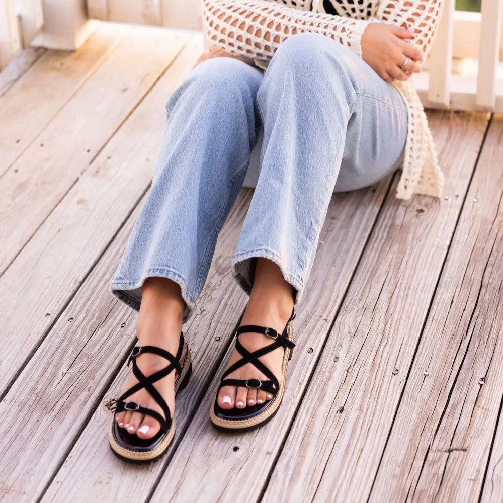 Desert Path Mono Style L'AMOUR DES PIEDS DANILO - BLACK