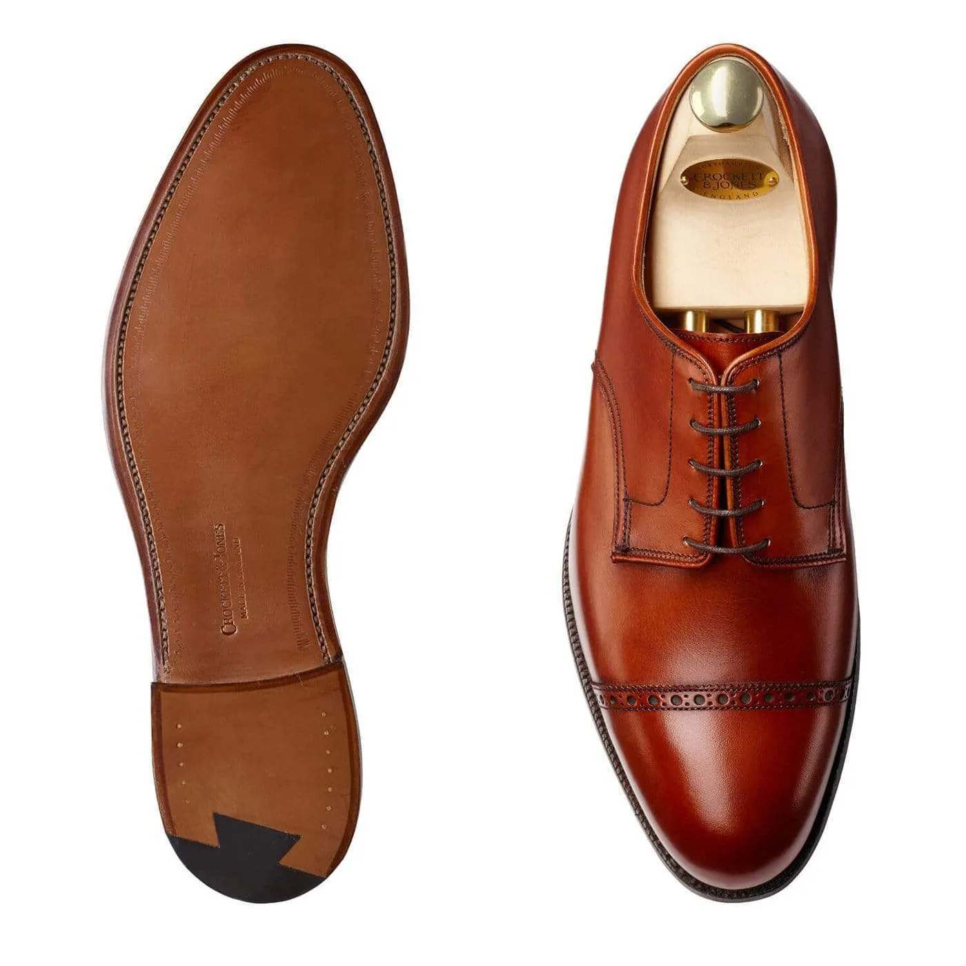 Draycott 2 Chestnut Burnished Calf Classic Comfort Design