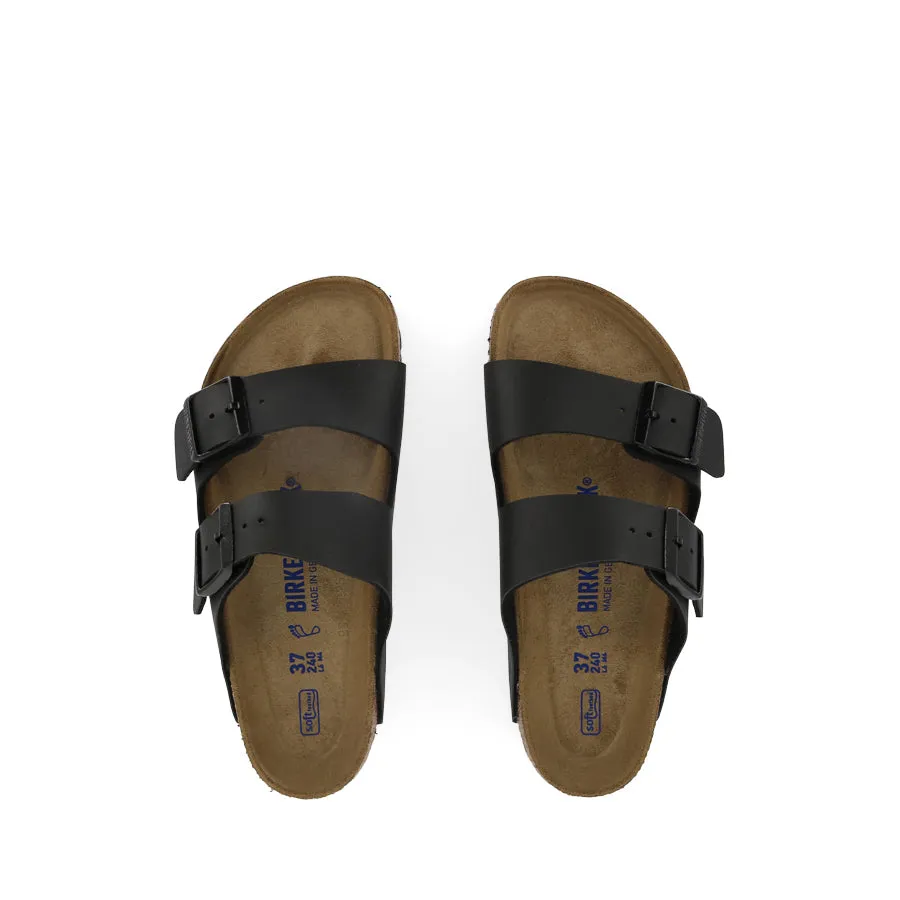 Travel Fit Sandals Stay Relaxed ARIZONA SFB BIRKO-FLOR - BLACK