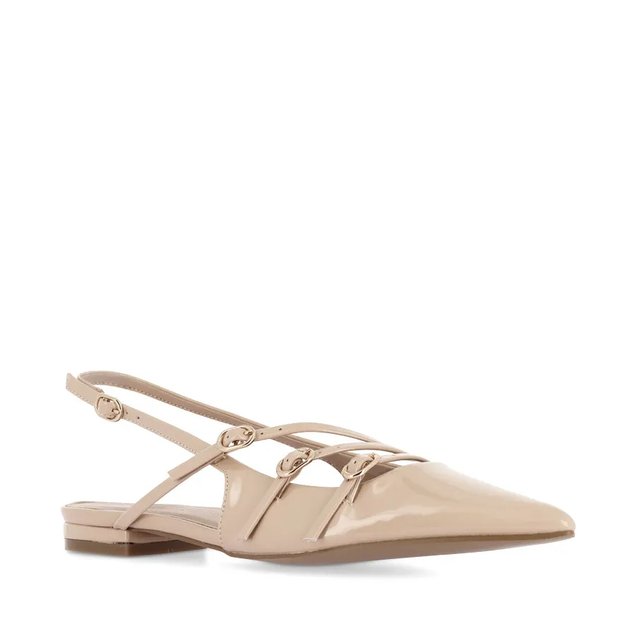 HETTIE - BEIGE PATENT Marina Walk