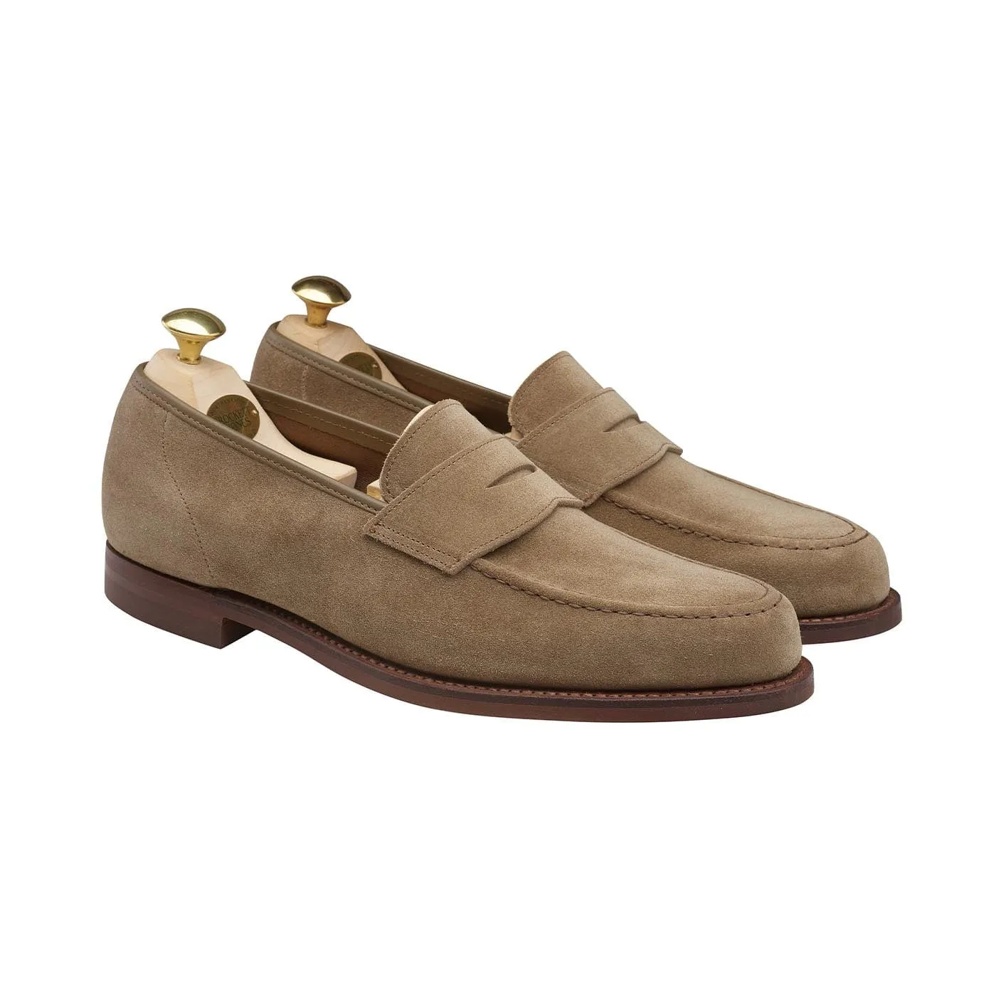 Harvard 2 Khaki Suede Soft Leather Comfy Glide