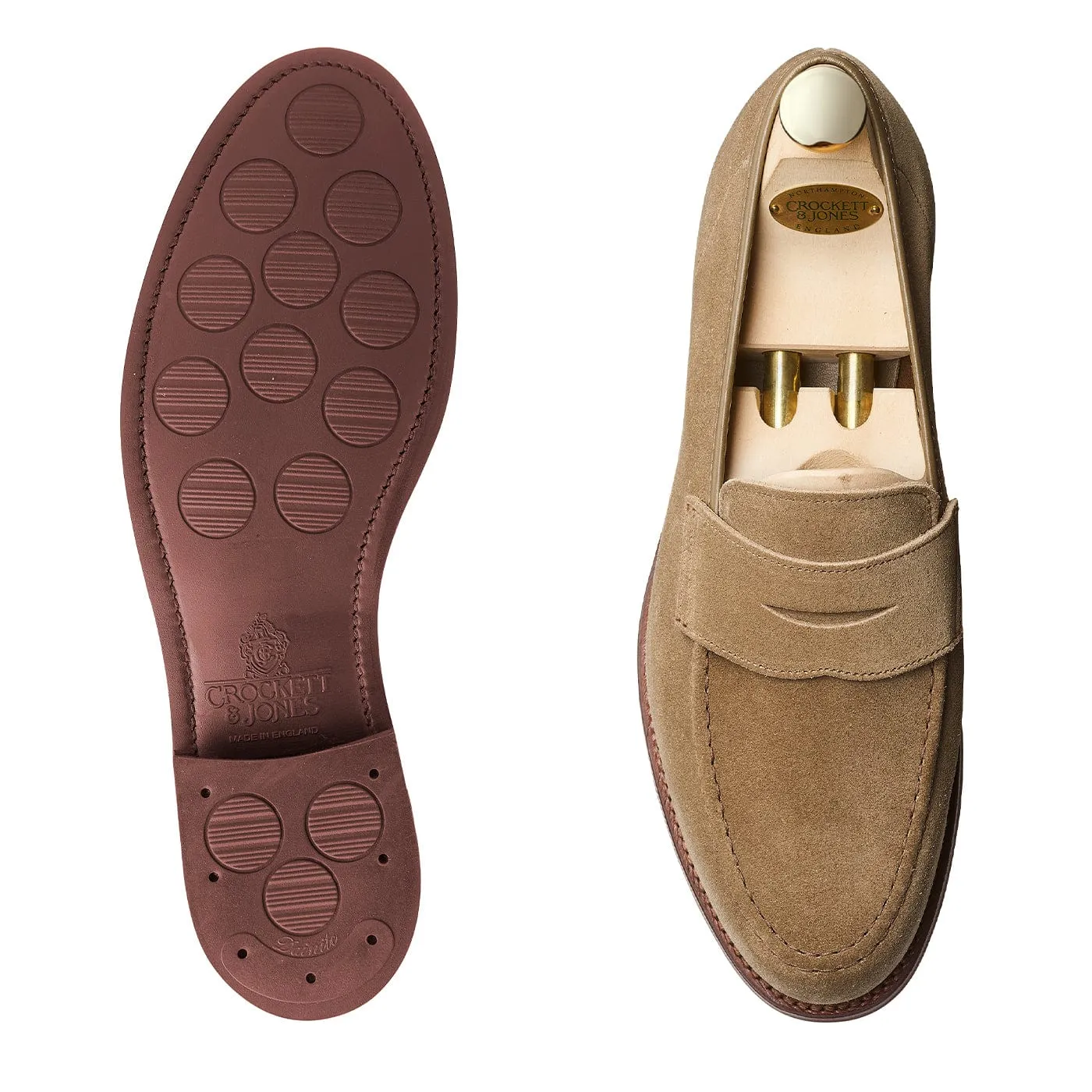 Harvard 2 Khaki Suede Reliable Fit