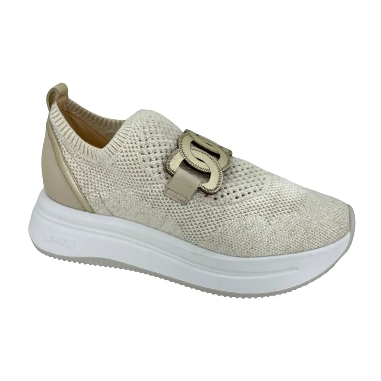 zipper Earth Mood SOFTWAVES SIMONE - SAND PLATINO
