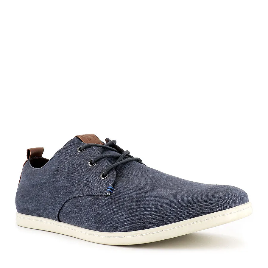 DUST - NAVY Layered Chic Slip Resistant Sole