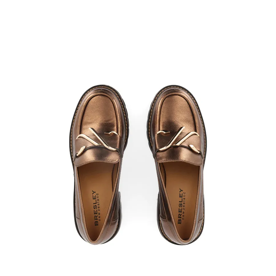 DYLAN - COPPER LEATHER Casual Walk