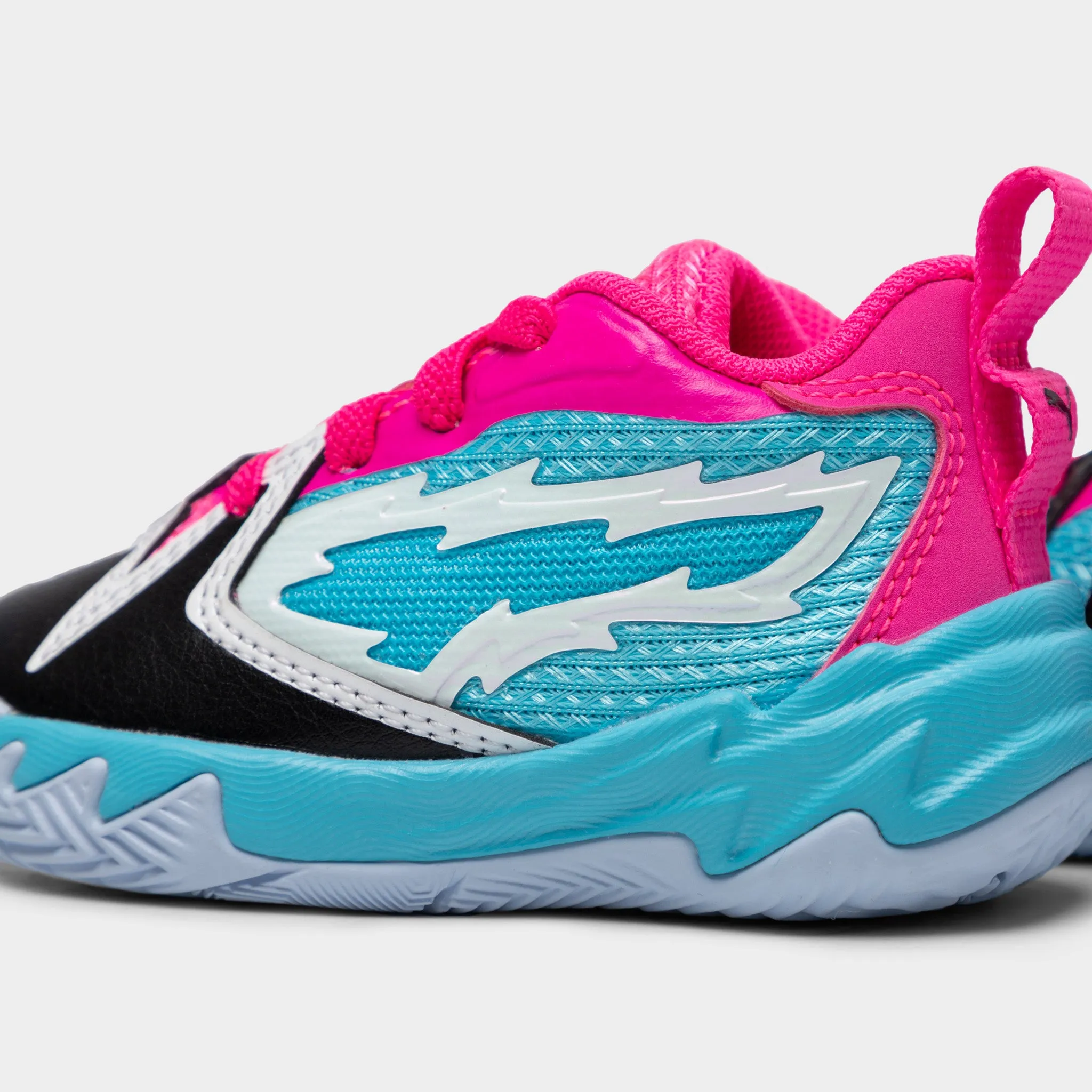 PUMA Toddlers' Scoot 1 Pink / Blue - Silver Springy Feel Agility Fit