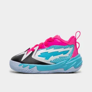 PUMA Toddlers' Scoot 1 Pink / Blue - Silver Ventilated Sides