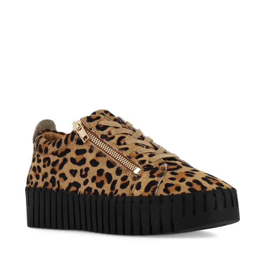 Elastic Material Hyperlock Technology BUMP - TAN LEOPARD PONY