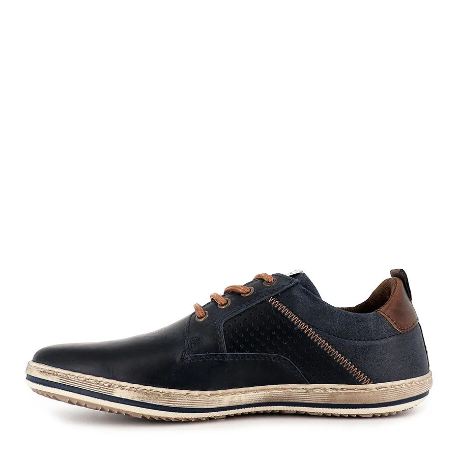 Thermal Regulation Layer Sustainable Manufacturing CHARGER - NAVY LEATHER