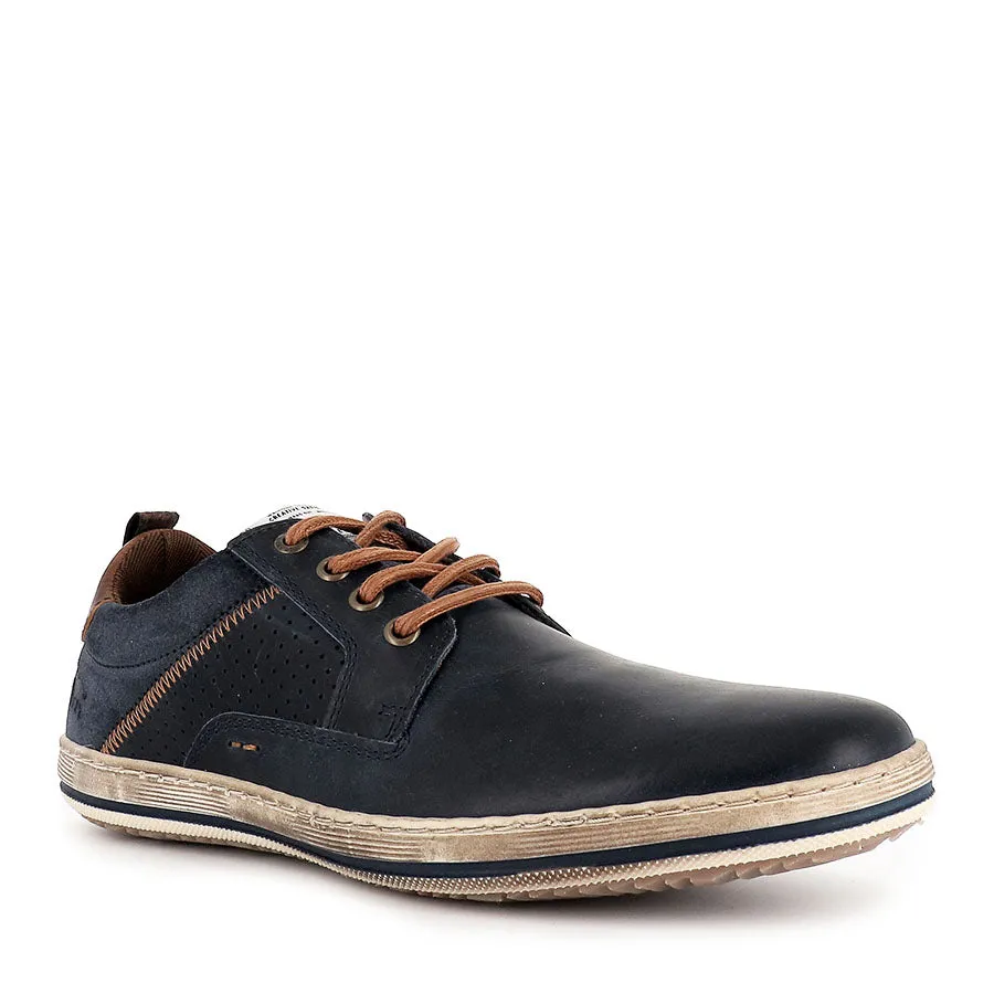 TPU Reinforcement CHARGER - NAVY LEATHER