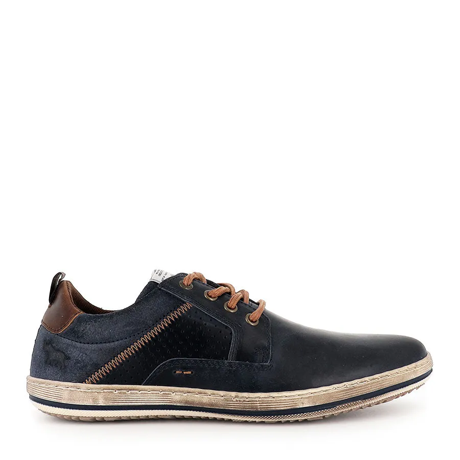 CHARGER - NAVY LEATHER Sports-Friendly