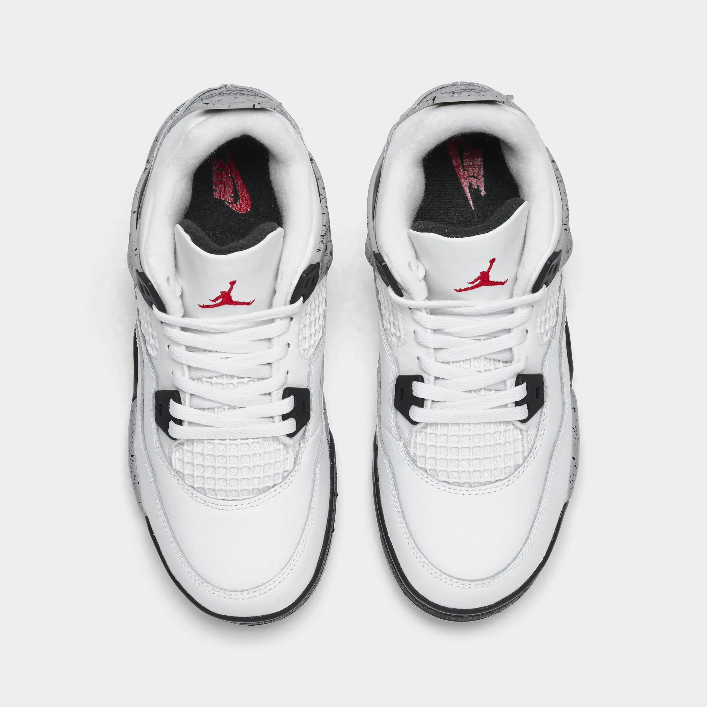 Shock absorbing midsole Sneaker Sales Jordan 4 Retro OG PS Summit White / Fire Red - Cement Grey