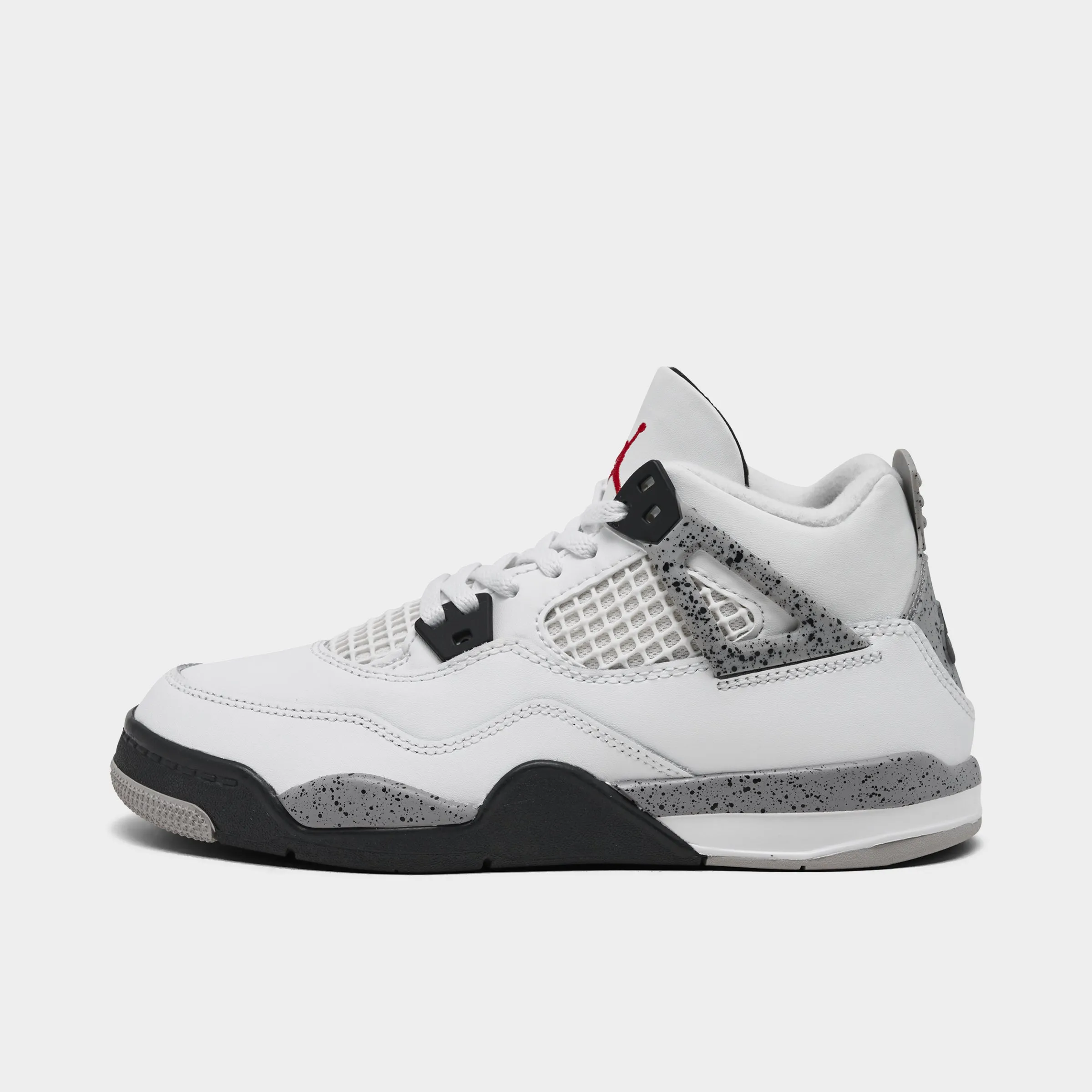 Jordan 4 Retro OG PS Summit White / Fire Red - Cement Grey Stable Move Sustainable Design