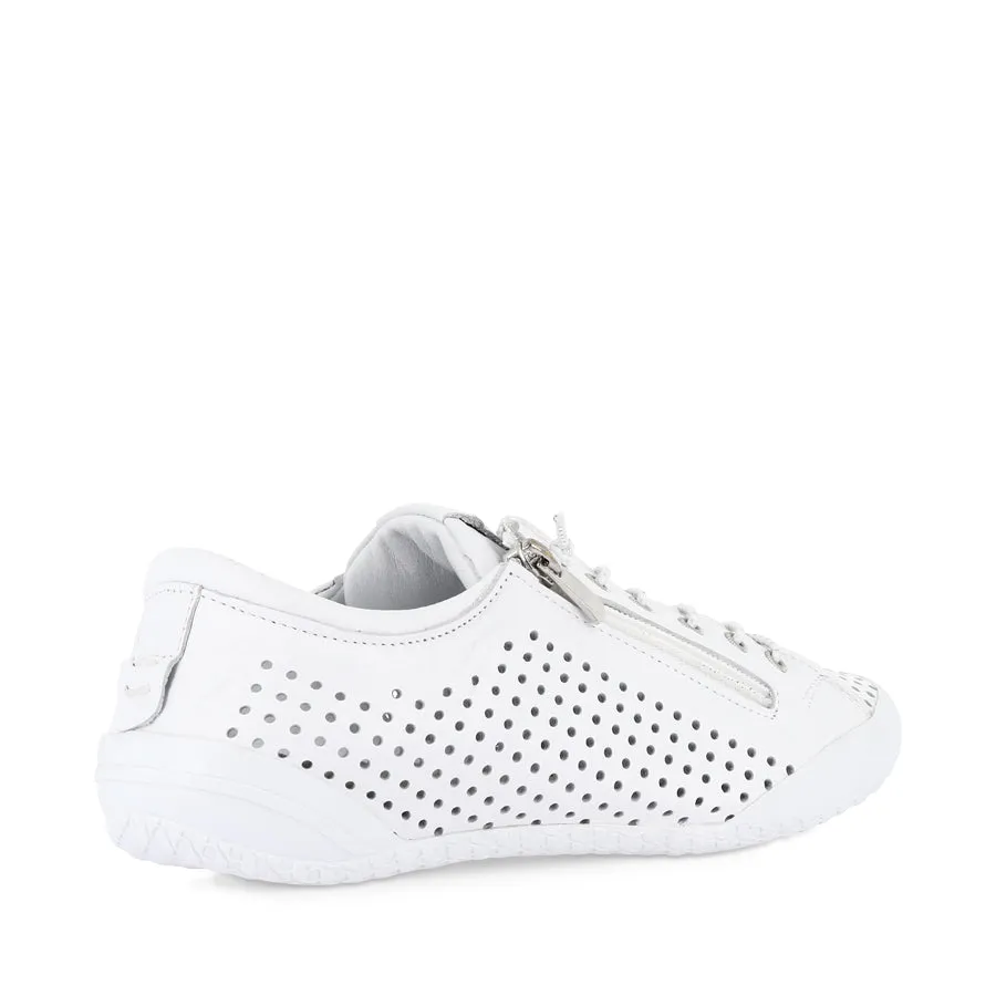 TREETOPS - WHITE LEATHER Tailored Design Stretchable