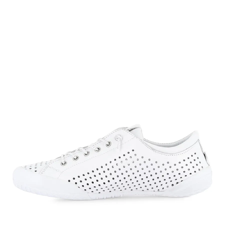 TREETOPS - WHITE LEATHER Shock Use Mesh