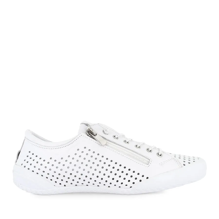 Sneaker Fit Universal Look TREETOPS - WHITE LEATHER