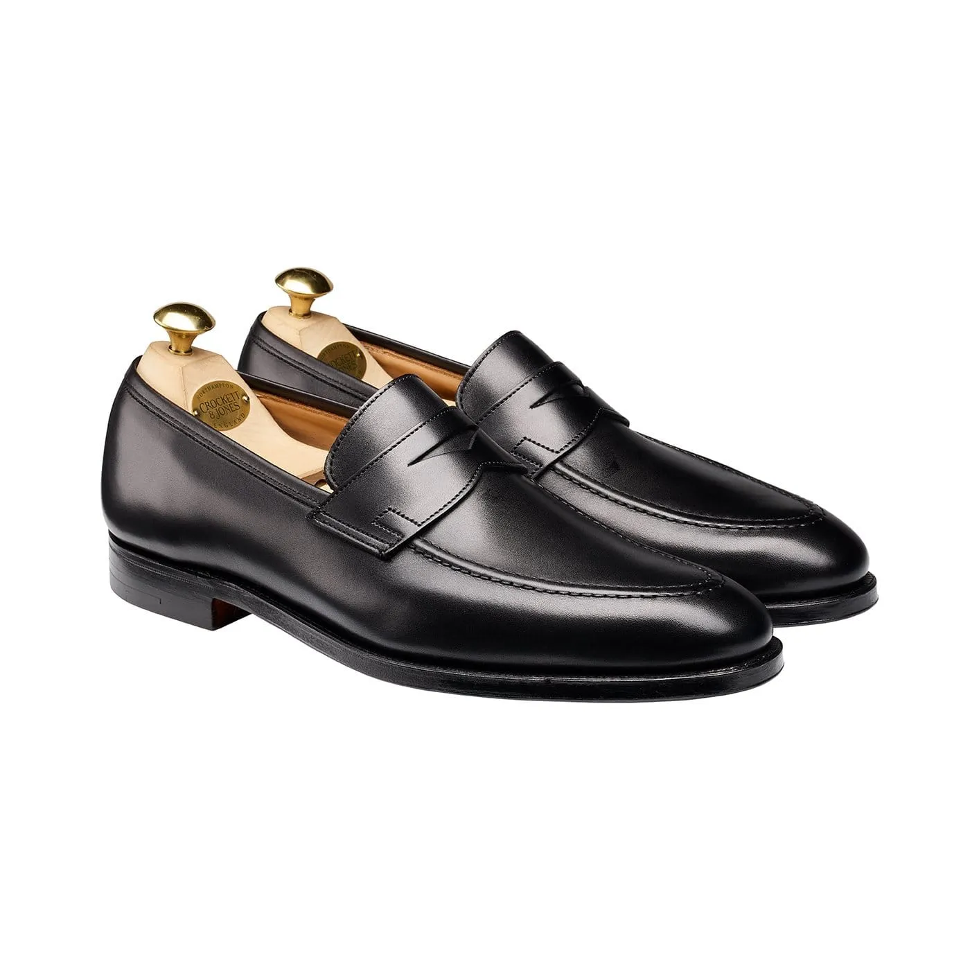Sydney Black Calf Low Cut Stretchable