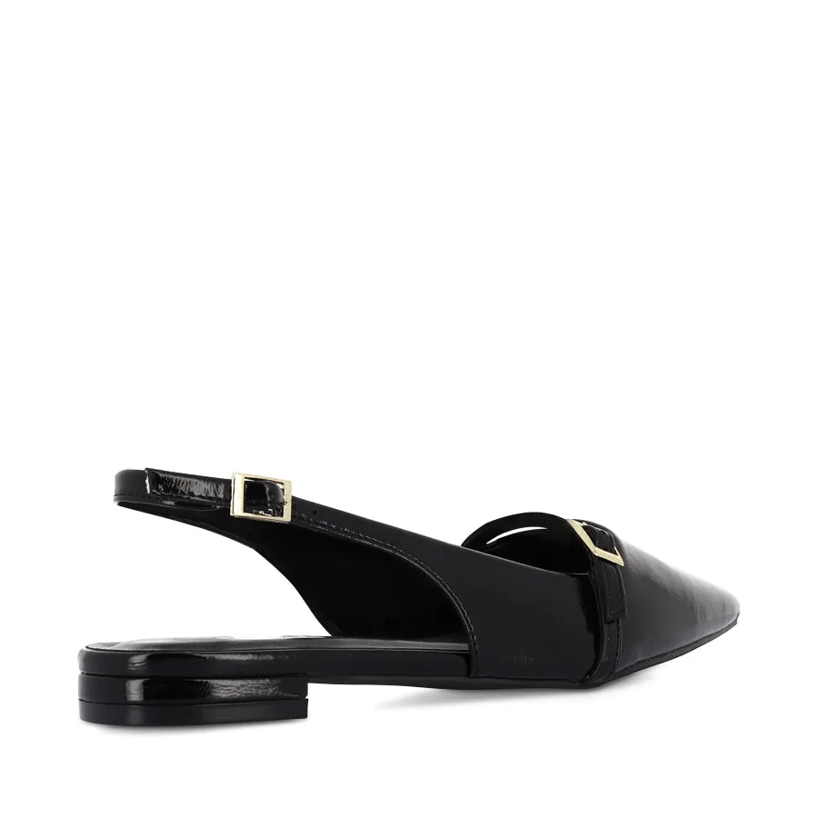 ILIE - BLACK PATENT Supportive Cushioning