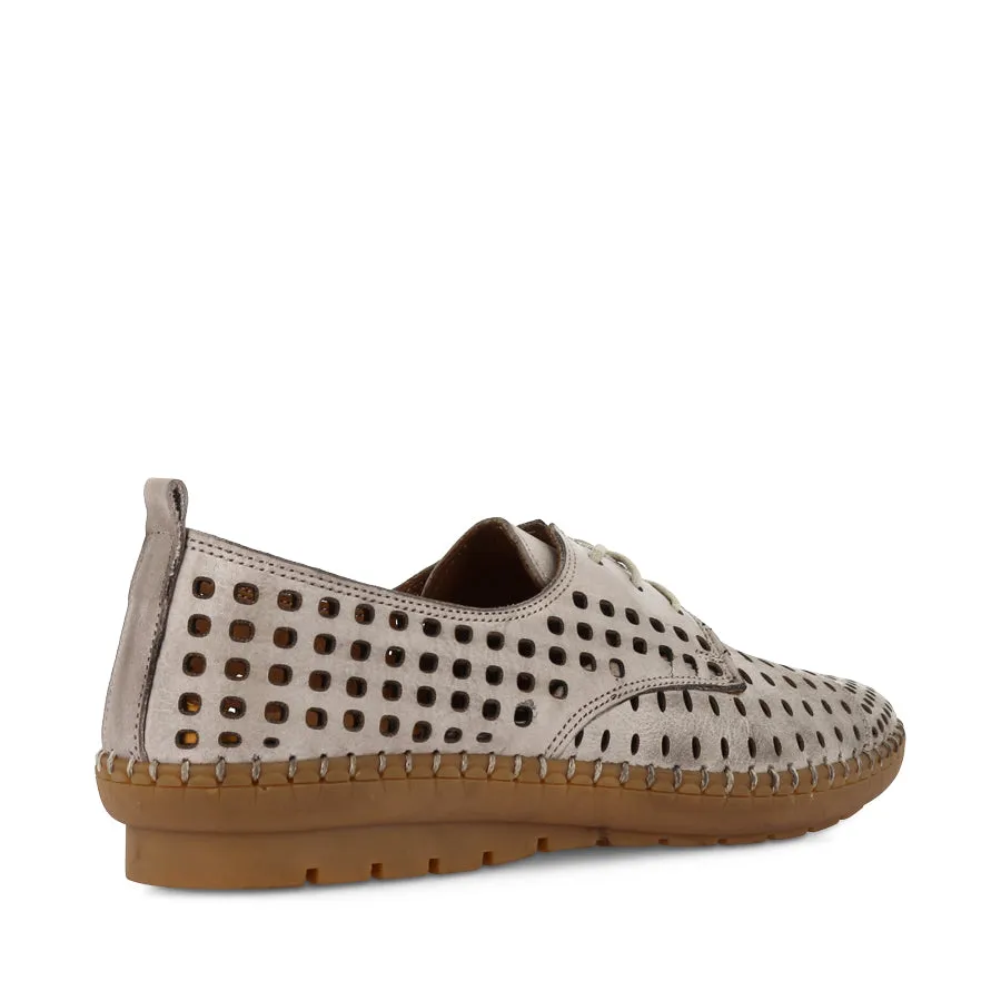 Even Step Lunch Break KROON - TAUPE LEATHER