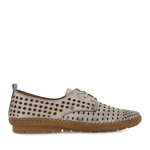 Relaxed Look KROON - TAUPE LEATHER