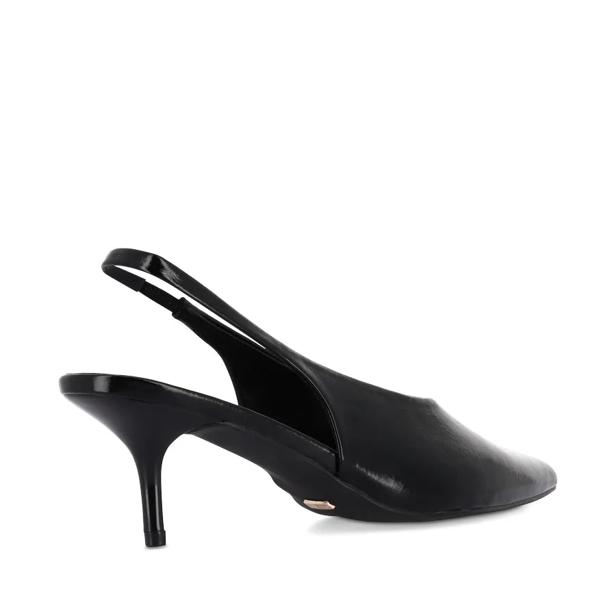 Road-Tested Durability XISHI - BLACK CRINKLE PATENT
