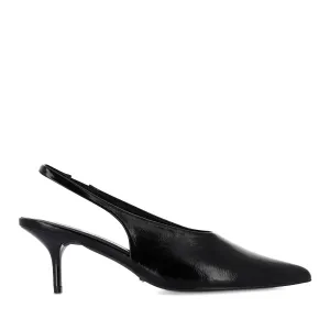 Secure Step XISHI - BLACK CRINKLE PATENT