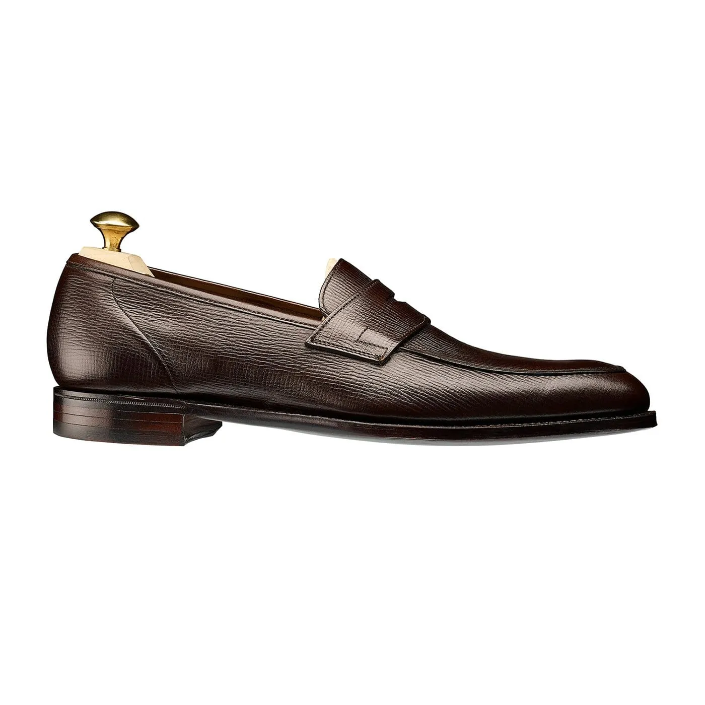 slow walk High   Quality Cadogan Dark Brown Willow Grain