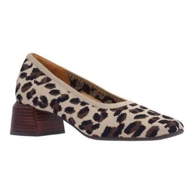 L'AMOUR DES PIEDS SARAPHINA FABRIC - CHEETAH - SARAPH-APTAB Suede Soft