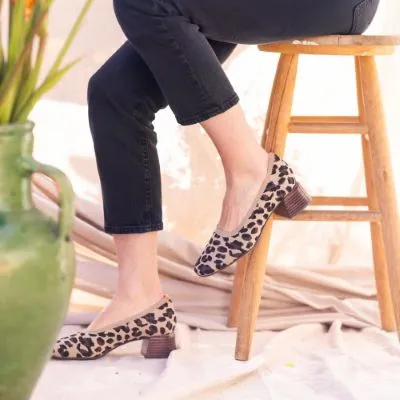 Climb Strong Skin Fresh L'AMOUR DES PIEDS SARAPHINA FABRIC - CHEETAH - SARAPH-APTAB