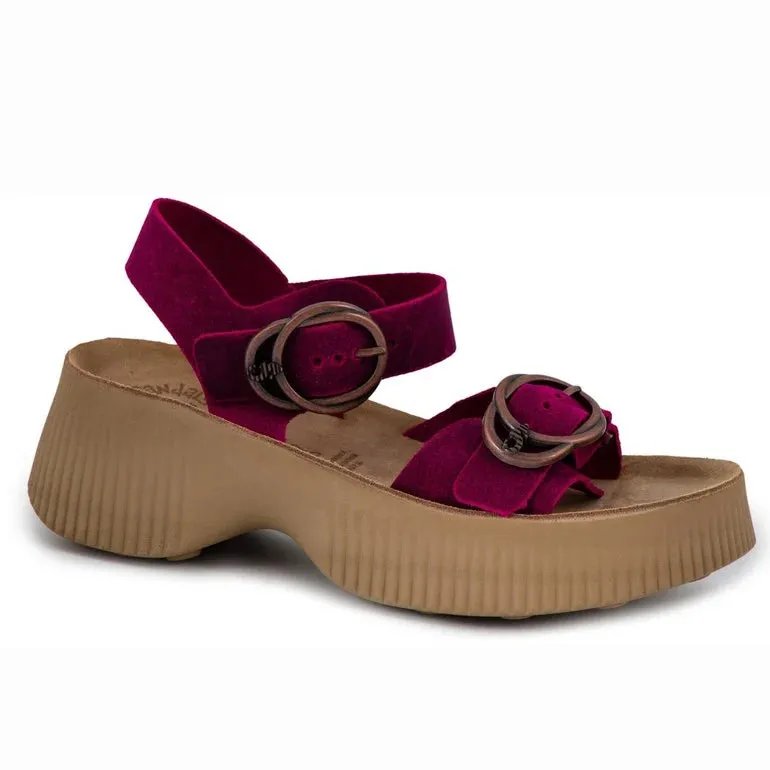 FANTASY SANDALS YVONNE - FUCHSIA PINK Sky Blue Dance Floor