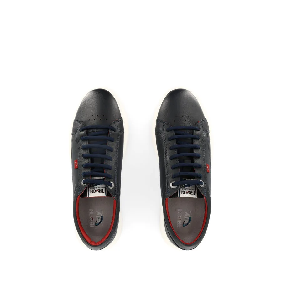 City Routine SALVADOR - NAVY LEATHER