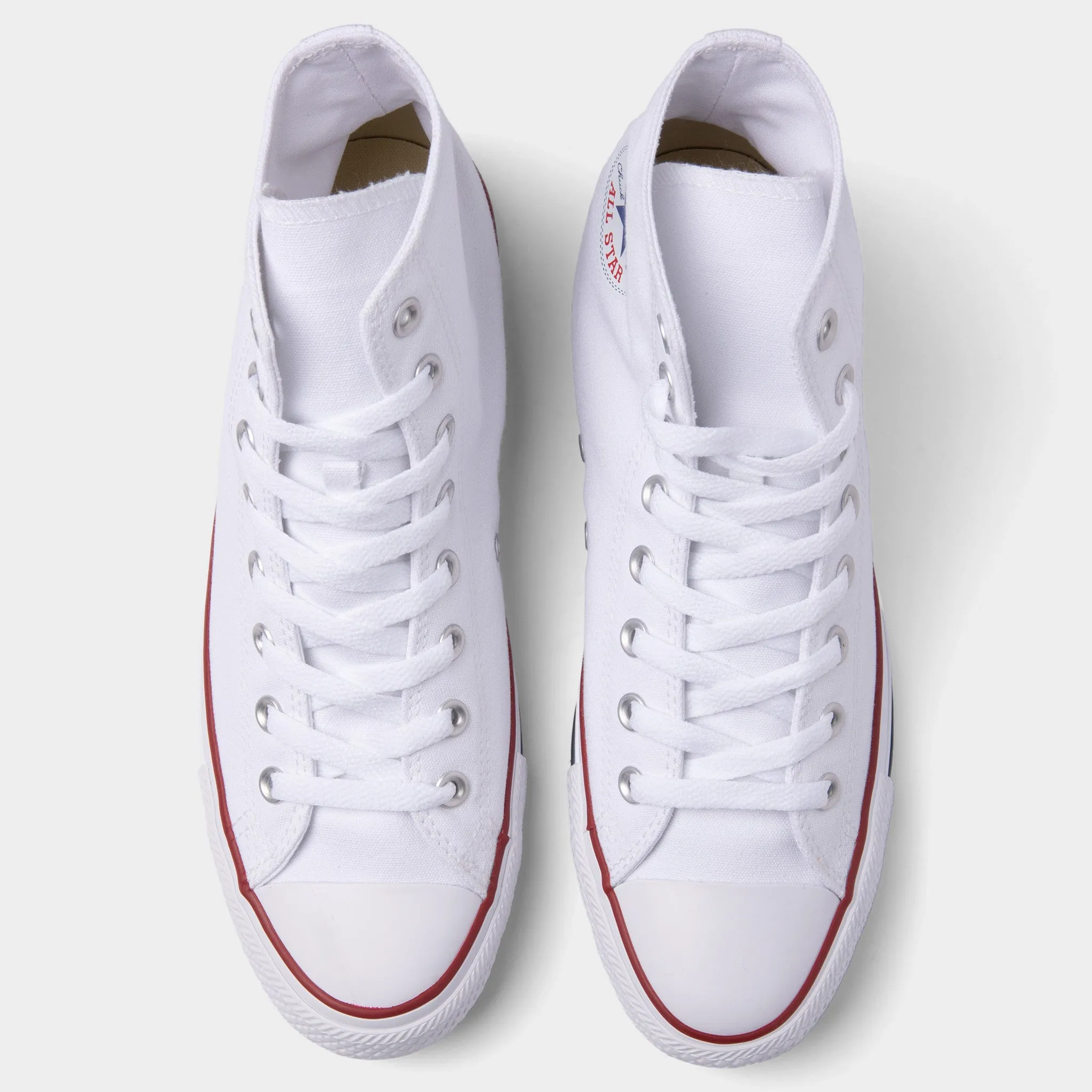 Ventilated All-Weather Design Converse Chuck Taylor All Star Hi / Optical White