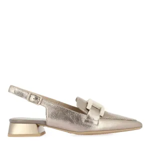 Practical Footwear DALI - METALLIC CHAMPAGNE LEATHER