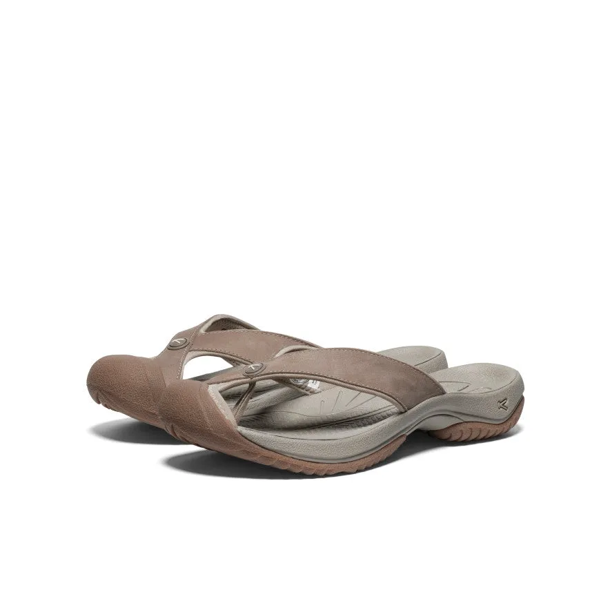 Men's Waimea Leather Flip-Flop  |  Brindle/Birch street
