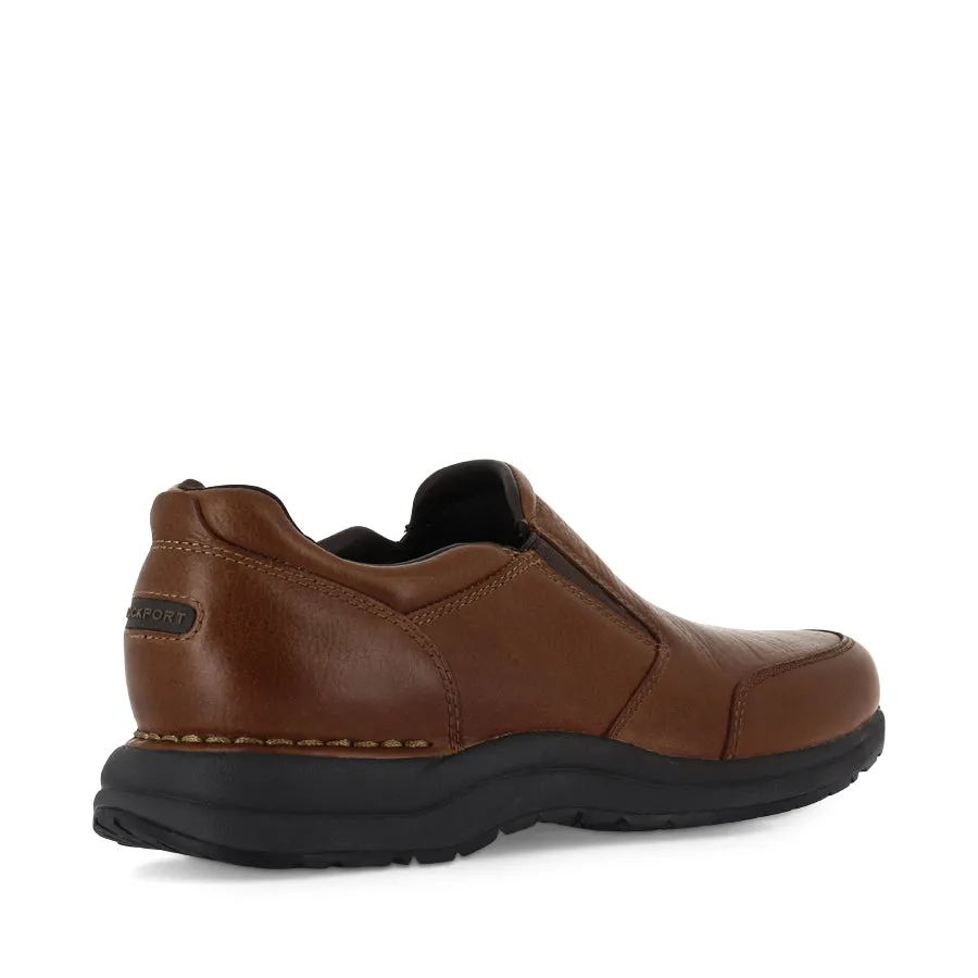 Casual Walking Comfort EDGE HILL SLIP ON - LIGHT TAN LEATHER