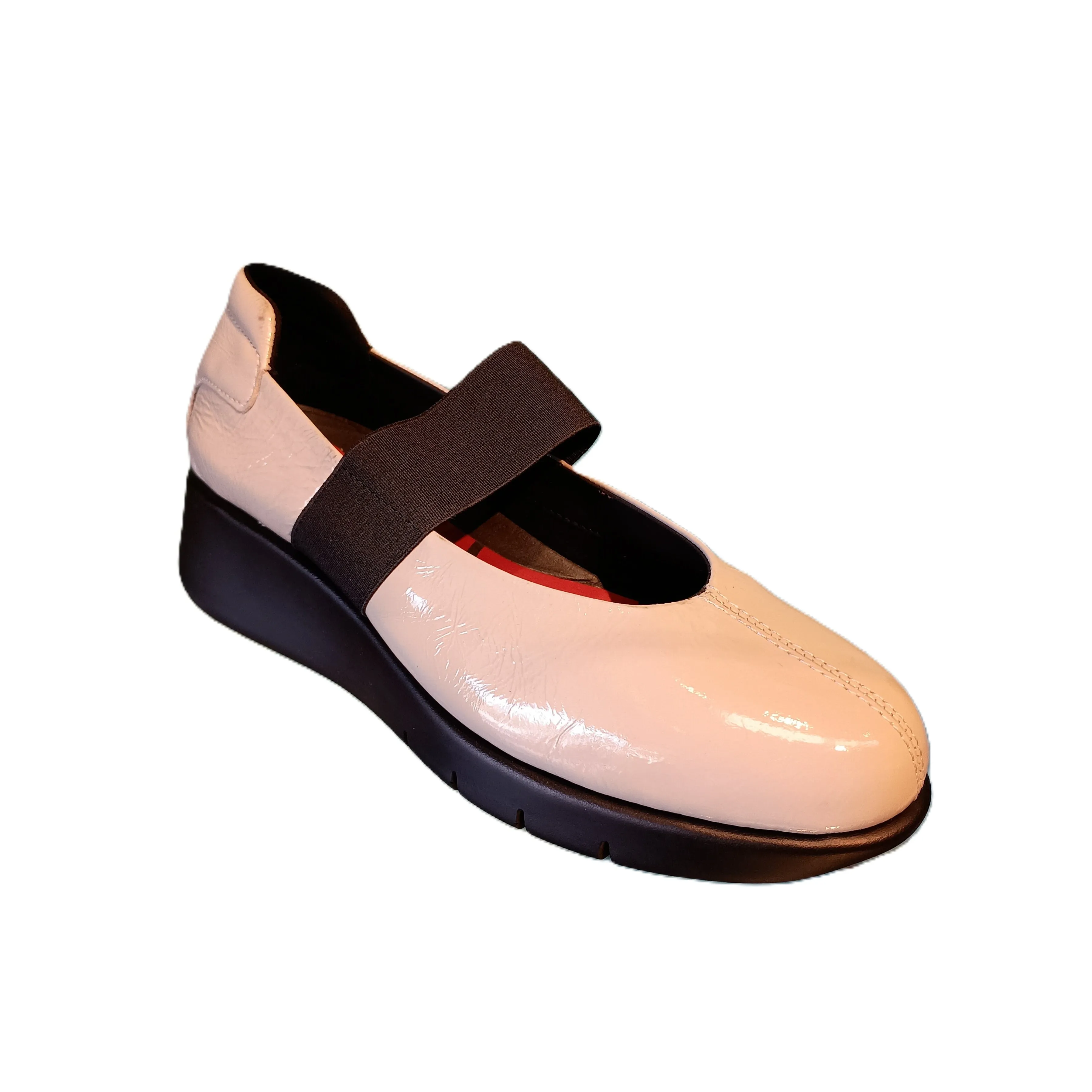 Slip Safe Trail Ease SAYDO SUTTON - PATENT CREAM