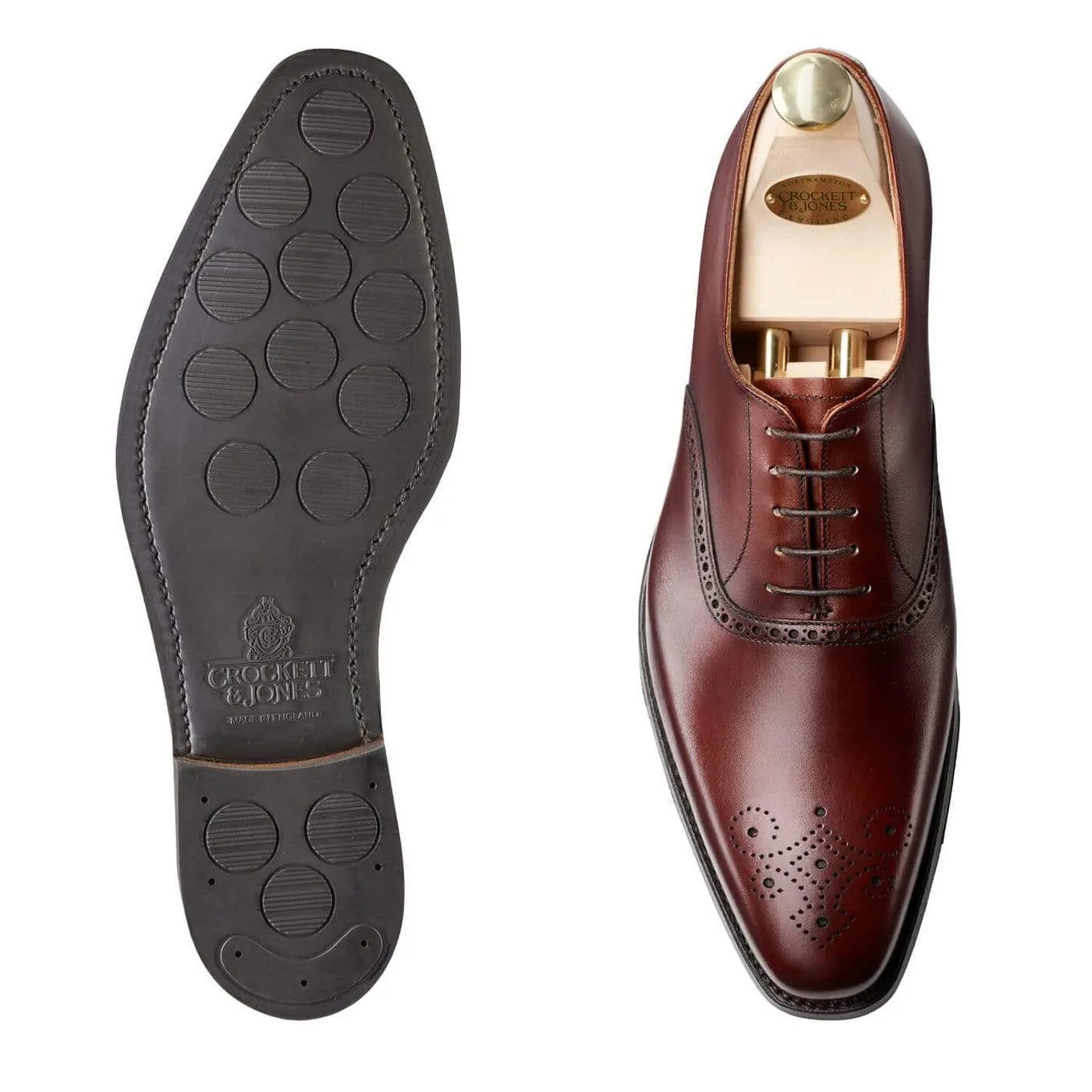 Edgware Chestnut Burnished Calf Lasting Comfort Simple Fit