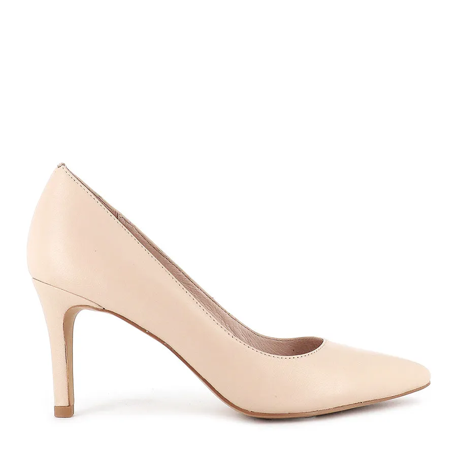 BARRIOS - NUDE LEATHER Relaxed Style