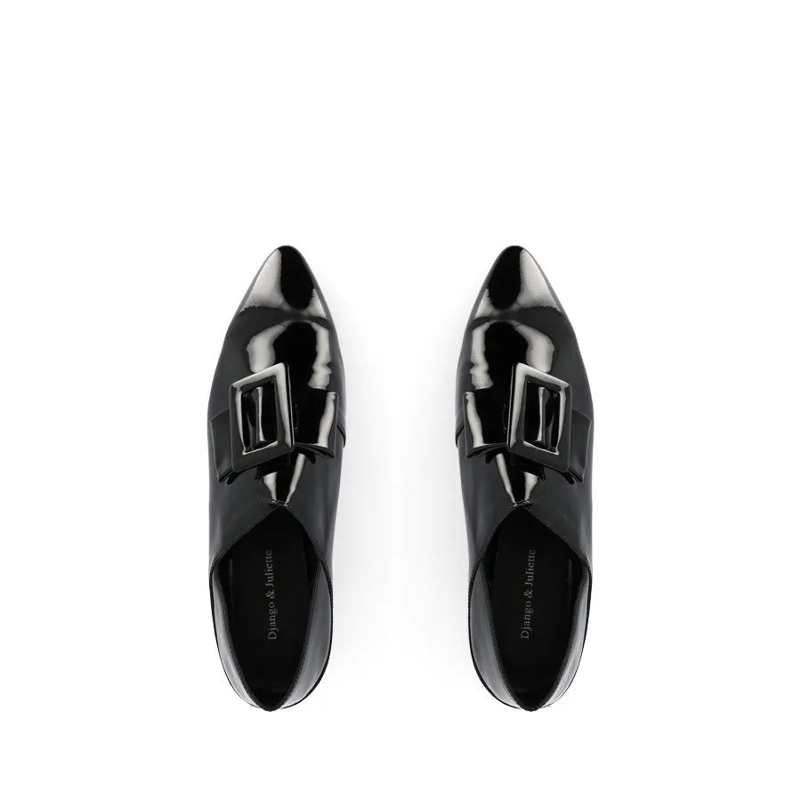 Smart Look Reliable Sole FARES - BLACK PATENT