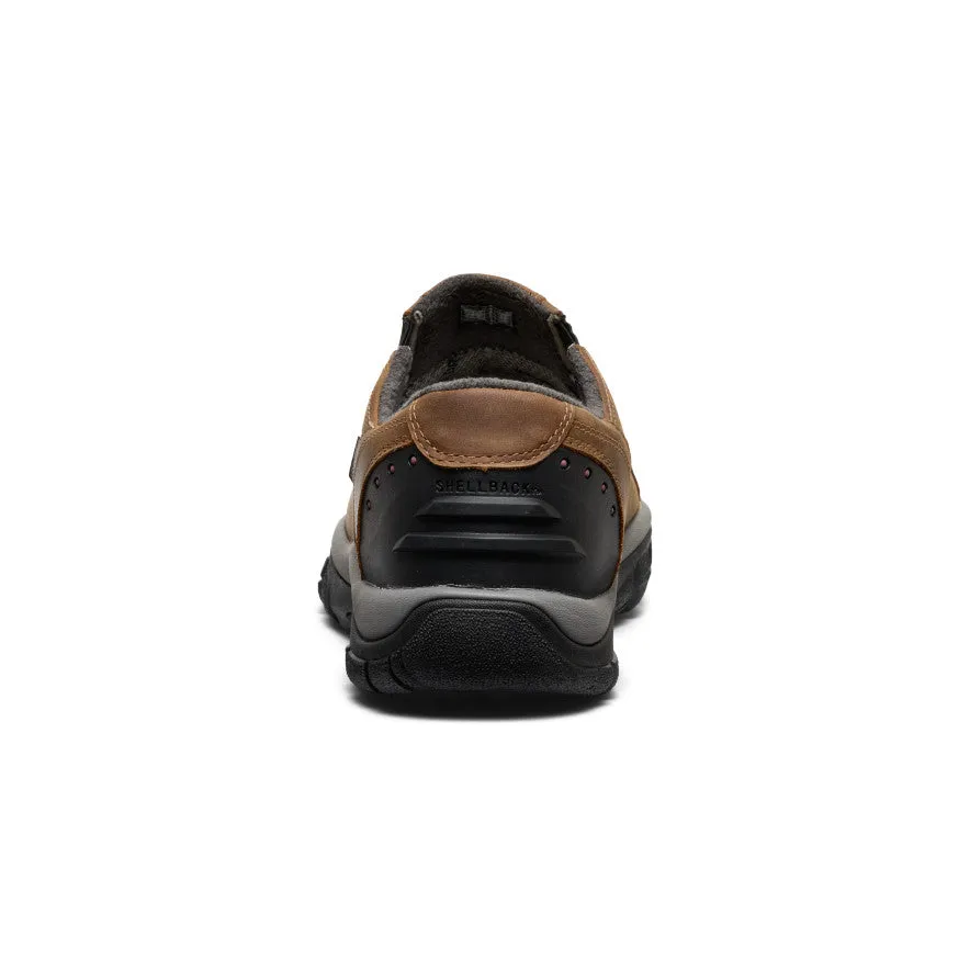 Men's Brixen Waterproof Shoe Wide  |  Slate Black/Madder Brown futuristic