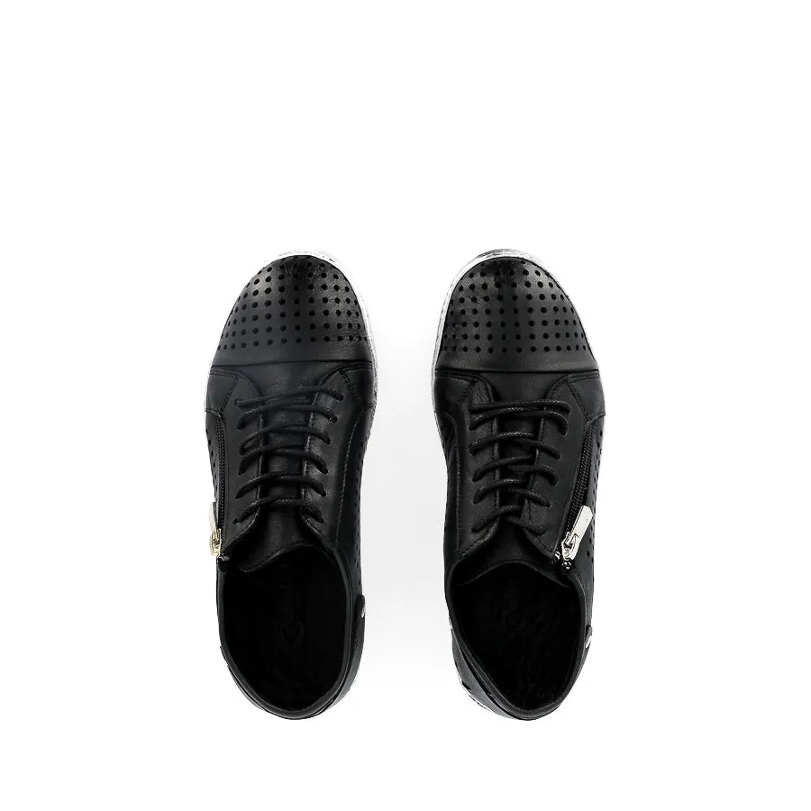 Lace Up Closure Systems EG17 - BLACK LEATHER